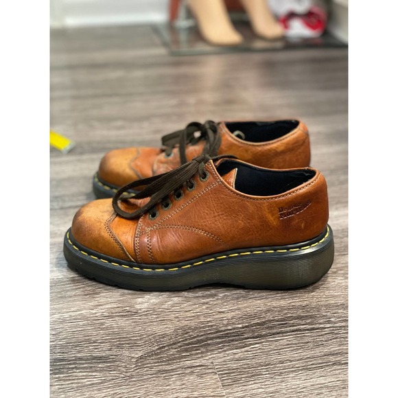 90s Vintage Chunky Dr Martens Made in England 8651 Sz 7M - Picture 6 of 11